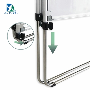 Xách tay khung nhôm bảng từ tính với đứng có thể điều chỉnh có thể gập lại lật biểu đồ Giá vẽ cho văn phòng & lớp học - Product Image 4