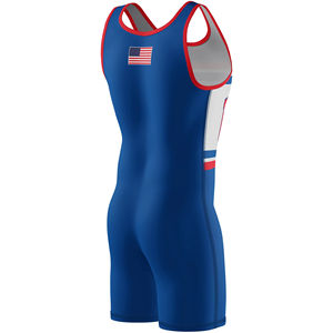 Unisex Nuevo Diseño de Compresión Hombres Custom Wrestling Singlet Reversible Custom Pro Wrestling Singlet Sublimación Wrestling Suites - Product Image 4