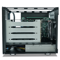 4 Bay Nvme Ssd Nas casing penyimpanan Cloud pribadi Server komputer B250 empat slot Hard Disk penyimpanan Cloud NAS