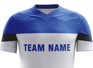 100% nouvel uniforme de football en Polyester pour adultes vêtements de sport à séchage rapide avec des panneaux au toucher doux ensemble confortable maillot de football - Product Image 4