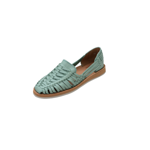 Mocassins en cuir tissé pour femmes, chaussures plates à enfiler, respirantes, antidérapantes, décontractées, pour un usage quotidien - Product Image 2