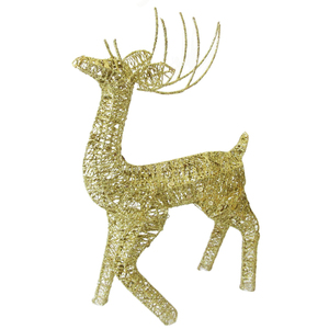 Sculpture en métal forgé moderne faite à la main, ornements écologiques, finition noire pour la décoration de la maison, Noël, les fêtes - Product Image 5