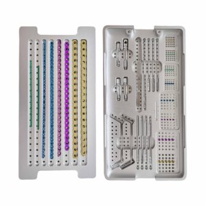 ชุดแผ่นล็อคกระดูกสำหรับการผ่าตัด แผ่นล็อคกระดูกสำหรับการสร้างกระดูกใหม่ แผ่นกระดูกสำหรับสัตวแพทย์ แผ่นกระดูกออร์โธปิดิกส์ ระบบ Alps Titanium Alps - Product Image 2