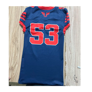 25 Nouveaux maillots de football américain respirants personnalisés en sublimation pour équipes, maillots d'université des Eagles, uniformes de football américain sur mesure - Product Image 4