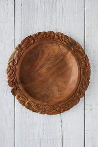 Handmade Oval Wooden Dinner <b>Plates</b> Set with Customizable Logo <b>Wall</b> Hanging <b>Decoration</b> Modern Design <b>for</b> Home & Wedding - Product Image 2