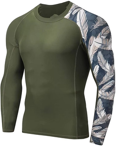 Professional Manufacturer Rash Guard Jiujitsu Rash guard <b>Grappling</b> BJJ Rash guard MMA Direct Factory Made - Product Image 2