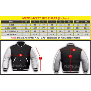 Veste universitaire extérieure OEM personnalisée Logo personnalisé Broderie Hommes Street Wear Vestes universitaires en satin léger - Product Image 4