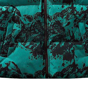 2024 hommes grande taille hiver Softshell doudoune matelassé à capuche avec col montant brillant coton rembourré pour hommes en plein air - Product Image 5