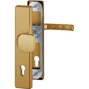 HOPPE Schutzgarnitur London 61G/2221/2210/113 Aluminium F4 92 mm 67-77 mm <b>Storage</b> <b>Lockers</b> - Product Image 1