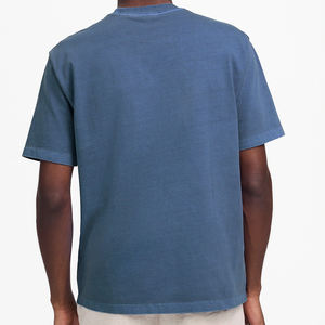 T-shirts pour hommes 100% coton, manches courtes, hauts, t-shirts d'été pour hommes, t-shirt biologique durable, surdimensionné - Product Image 2