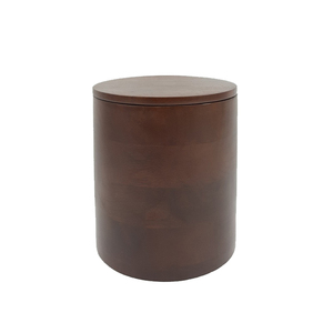 Best Quality Natural Wooden Round Shaped <b>Storage</b> <b>Box</b> <b>With</b> <b>Lid</b> Classic Design Kitchenware <b>Storage</b> Canister Handmade - Product Image 4