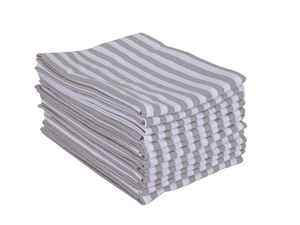 100% Cotton Golf Stripe Pattern Kitchen <b>Towel</b> Quick-Dry and Sustainable for Home Use <b>Blue</b> Checkered Woven Technics - Product Image 2