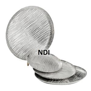 ถาดเสิร์ฟกาแฟและน้ำร้อนทำด้วยมือถาดเสิร์ฟอาหารโลหะสำหรับห้องครัว - Product Image 1