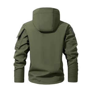 Chaquetas Impermeables de Alta Calidad, Chaqueta Cortavientos de Moda, Chaqueta Softshell para Hombre, Chaquetas Casuales con Capucha y Múltiples Bolsillos - Product Image 2