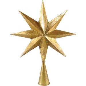Décoration de maison moderne Décoration de table Meilleure vente Table Top Star Stand Golden Antique Décoration de Noël - Product Image 5