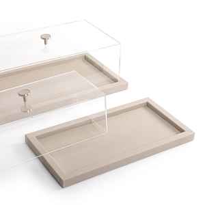 Árabe con cúpula acrílica, regalo de Ramadán, precio asequible, Color personalizado, artesanías de la mejor calidad, bandeja de madera para servir de la India - Product Image 2