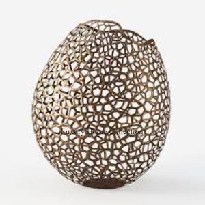 Vase à fleurs décoratif intérieur et extérieur de luxe et support pour fleurs artificielles décor de salle à manger de table fournitures de pièce maîtresse - Product Image 3