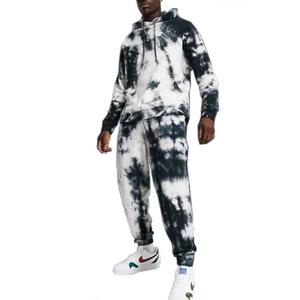 Vente en gros de survêtement à capuche en coton personnalisé 100%, ensemble uni, survêtements teints par cravate, sweats à capuche, logo personnalisé, survêtement pour hommes, survêtement vierge - Product Image 1