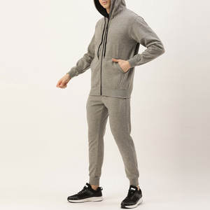 Ropa al aire libre disponible diferentes materiales y diseño hombres chándal cómodo transpirable peso medio hombres chándal - Product Image 2