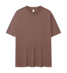 Camiseta nueva de High Street Fashion Brand, Camiseta lavada y suelta de manga corta y pesada. - Product Image 5