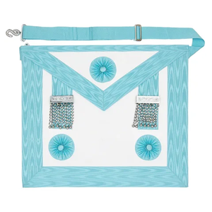 Delantal Regalia, delantal masónico, botón impreso, logotipo personalizado de alta calidad, Funda de cuero duro, nuevo producto, Funda personalizada para delantal - Product Image 3