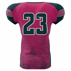 Maillot de Football américain en polyester sur mesure de haute qualité meilleur prix ensemble d'uniformes de Football en sergé numéro hauts sport - Product Image 4