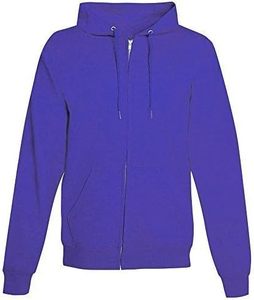 Sudadera con Capucha y Cremallera para Hombre, de Algodón, Lisa, con Impresión de Logotipo Personalizado, de Alta Calidad, Nueva Colección 2025, Venta al Por Mayor 2026 - Product Image 1