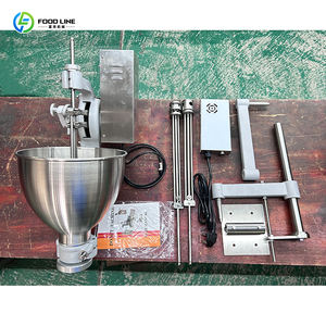 Machine à beignets au gaz commerciale avec contrôle de la température, alimentée par prise, pour utilisation en <span class=keywords><strong>boulangerie</strong></span> - Product Image 3