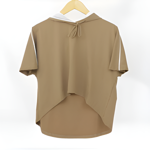 Veste courte manches régulatrices pleine longueur vêtements de sport décontractés style main douce sensation de haute qualité vêtements pour femmes Xavia - Product Image 1