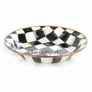 Handmade Luxury Decorative Gold Plated <b>Lacquered</b> <b>Metal</b> Casting Serving Tray Food Contact Safe for Residential & Restaurant Use - Product Image 4