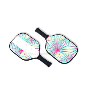 El mejor diseño de los jugadores profesionales 18K fibra de carbono Pickleball Paddle ligero Durable PP Honeycomb Core Nylon de alta calidad - Product Image 1