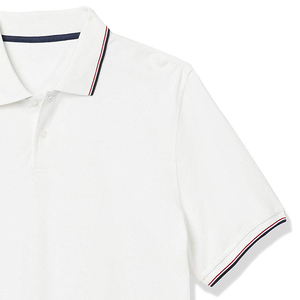 เสื้อโปโลสำหรับผู้ชายเสื้อ240 GSM ดีไซน์แบบคลาสสิกดีไซน์โลโก้ตามสั่ง - Product Image 6