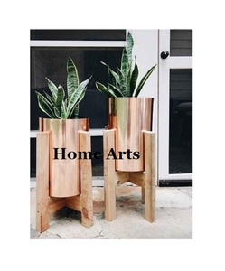 Lot De 3 Pots De Plantes De Différentes Tailles Design Classique Pots De Plantes De Couleur Noire Planteur De Fabricant En Inde - Product Image 2