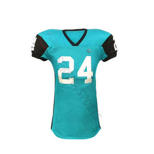 Uniforme de fútbol de poliéster 100% de excelente calidad para hombres, uniforme de fútbol para adultos y jóvenes, conjuntos de camisetas de fútbol americano personalizados - Product Image 2