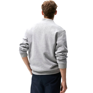 2025 nouveauté hommes mode manteau Oem vente en gros brodé Bomber vol veste avec col montant et toile tissu - Product Image 3