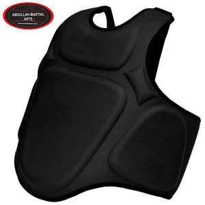 Nouveauté : Meilleur fournisseur 2025 – Protège-poitrine de boxe en cuir PU de qualité supérieure, équipement de combat par ABDULLAH MARTIAL ARTS - Product Image 3