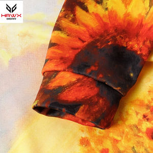 Pull à capuche léger à séchage rapide pour hommes impression de mode saison d'hiver tissu polaire doublé en gros ODM approvisionnement utilisation en extérieur - Product Image 4