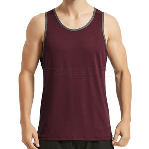 Débardeur sans manches pour homme, veste athlétique personnalisée, OEM, séchage rapide, respirant, style entraînement en salle de sport - Product Image 2