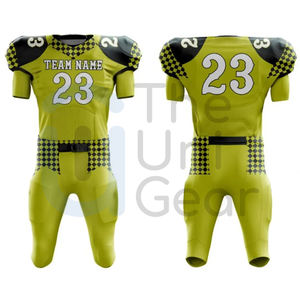 เครื่องแบบทีมฟุตบอลอเมริกันสำหรับผู้ชายเสื้อเจอร์ซีย์กางเกงขาสั้นระบายอากาศไซส์ใหญ่พิเศษ - Product Image 6