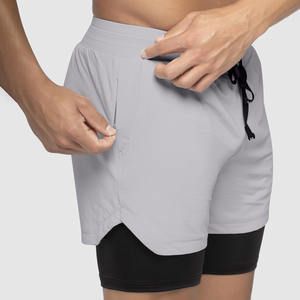 Short de planche décontracté pour homme Séchage rapide Respirant Running Gym Workout Shorts Drawstring Closure - Product Image 6