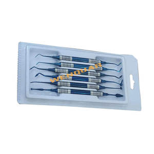 Ensemble d'outils de remplissage et de sculpture en composite dentaire 6 pièces Instruments dentaires en acier inoxydable de haute qualité Fabricant Wenquar - Product Image 4