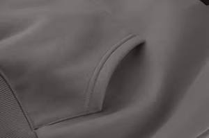 Nouvel arrivage Puff pur coton et sérigraphie Streetwear Sweat à capuche de fabricants de haute qualité Sweat à capuche poids lourd 600GSM avec logo personnalisé - Product Image 5