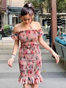 Robe indienne élégante en coton faite à la main, robe de soirée à la mode pour femme, tenue d'été pour mariée, cadeau personnalisé, robe en solde - Product Image 2