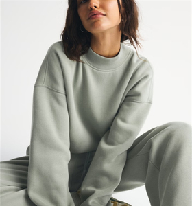 Sweat-shirt pour femmes grande taille, vêtements d'extérieur confortables, couleur et taille personnalisées, service OEM, vêtements pour femmes - Product Image 2