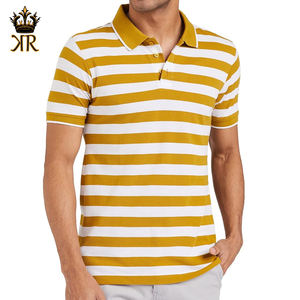 Alta calidad 100% algodón hombres para Polo camisetas Casual personalizado liso en blanco camiseta transpirable lona con patrón sólido - Product Image 1