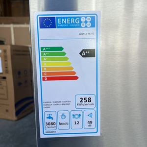 Lave-vaisselle domestique entièrement automatique à ultrasons avec désinfection et stérilisation intégrées, lave-vaisselle intégré à l'évier - Product Image 5