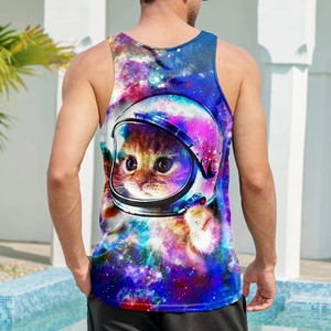 Best Selling Plus Size <b>Men's</b> Gym Tank Top from Pakistan OEM Service Breathable Design for <b>Men</b> Plus Size Wear - Product Image 4