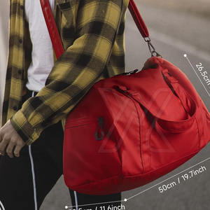 กระเป๋าทรงดัฟเฟิลกันแบบลำลองกระเป๋าหนังสินค้ามาใหม่ - Product Image 6