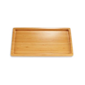 Bandeja para servir comida de madera natural Bandeja para servir de madera de forma rectangular de nuevo estilo con mango de mono que sirve comida deliciosa - Product Image 5