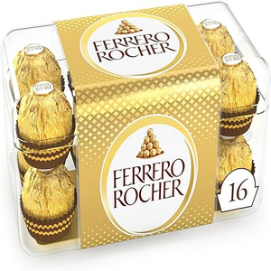 For Collection <b>Gift</b> <b>Box</b> 32 Count <b>Sweet</b> Solid Chocolate for Rocher & Raf Faello - Product Image 1